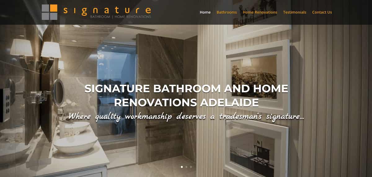 Signature Bathroom Renovations Adelaide