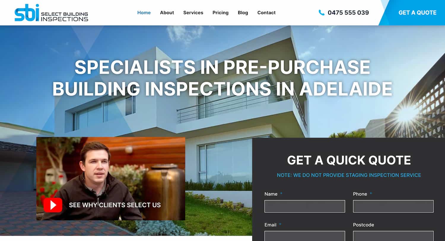 Select Building Inspections Adelaide