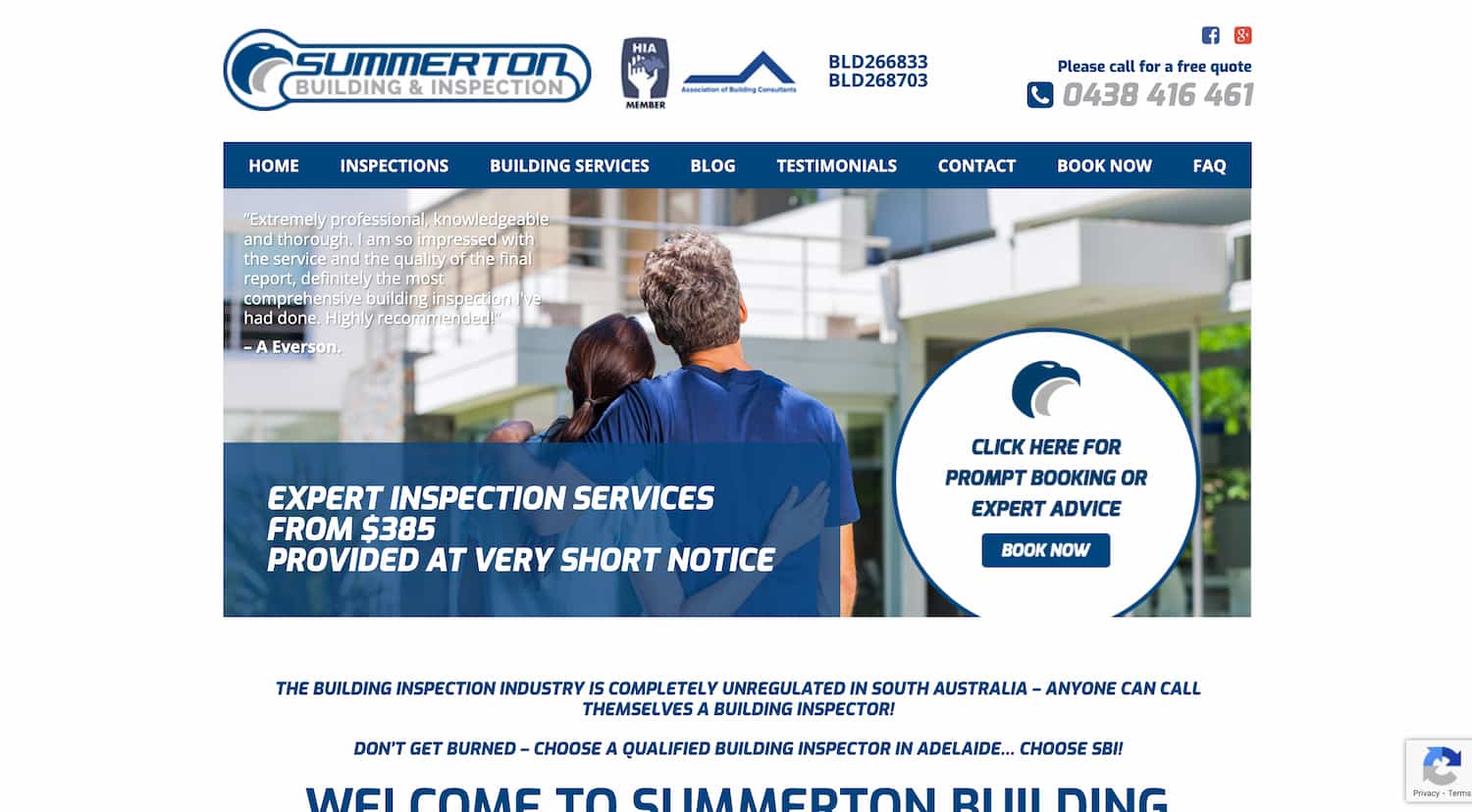 Summerton Building & Inspection Adelaide