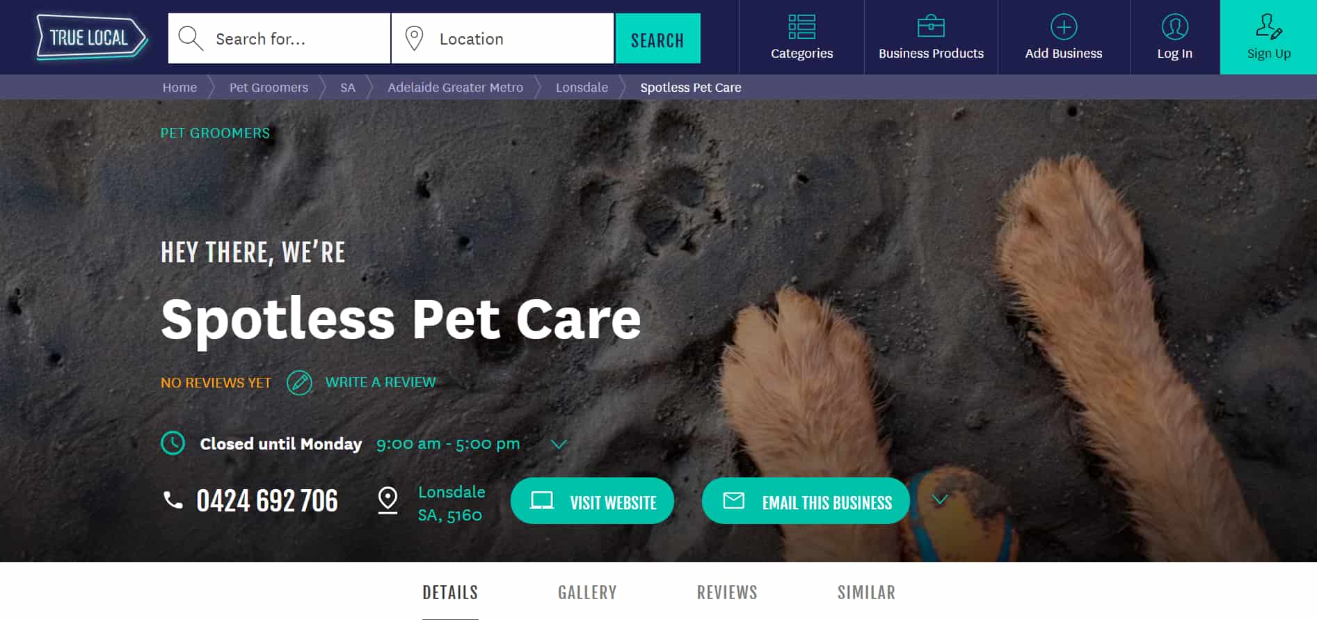 Spotless Pet Care